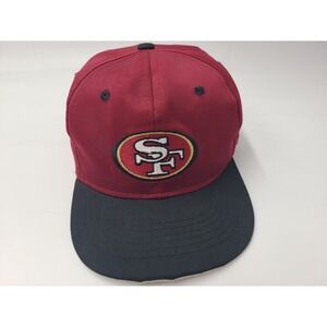 Vintage Youth San Francisco 49ers The G Cap Snapback Hat Kids Boys NFL Red Black
